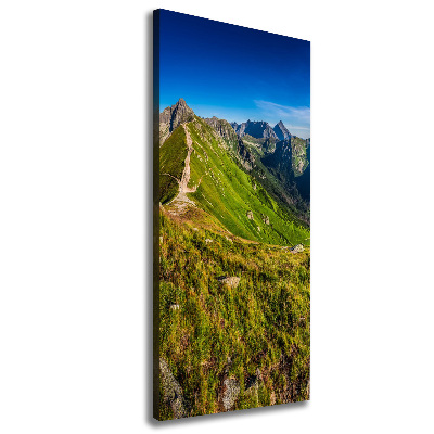 Tableau photo sur toile Montagnes des Tatras