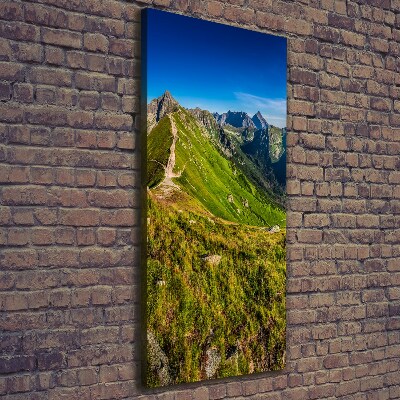 Tableau photo sur toile Montagnes des Tatras