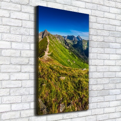 Tableau photo sur toile Montagnes des Tatras