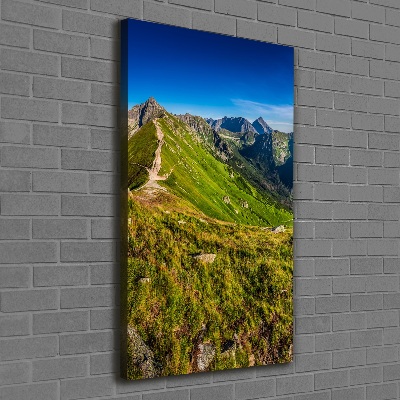 Tableau photo sur toile Montagnes des Tatras