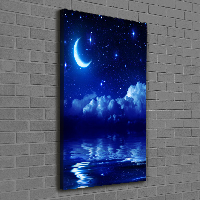 Tableau photo sur toile Ciel nocturne