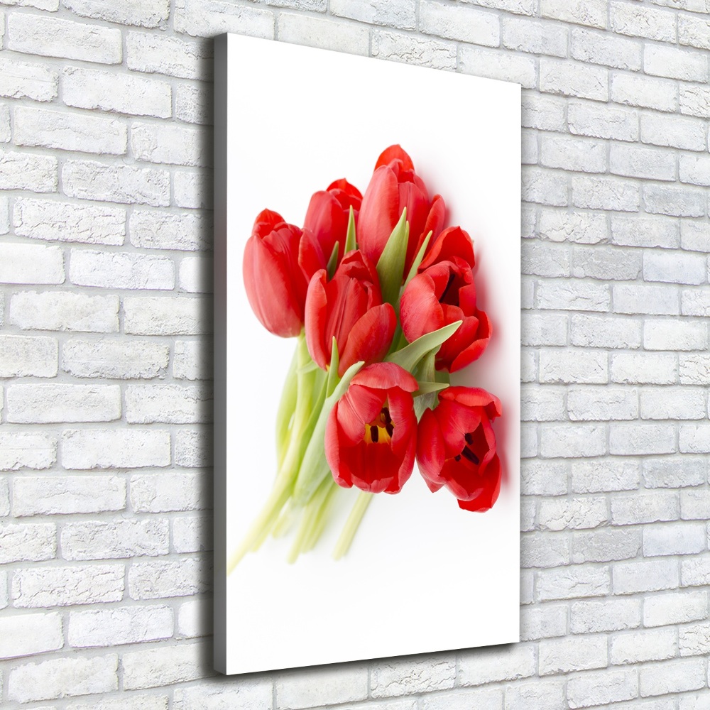 Tableau photo sur toile Tulipes rouges