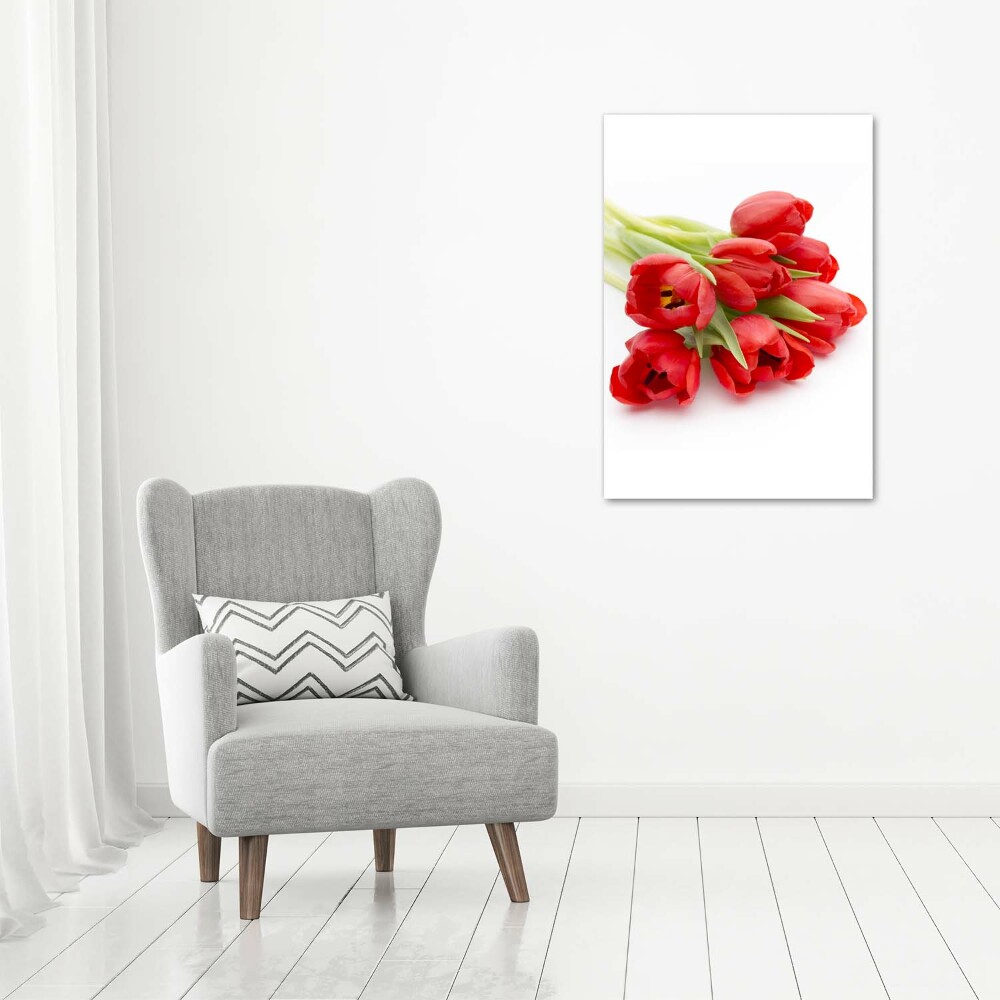 Tableau photo sur toile Tulipes rouges