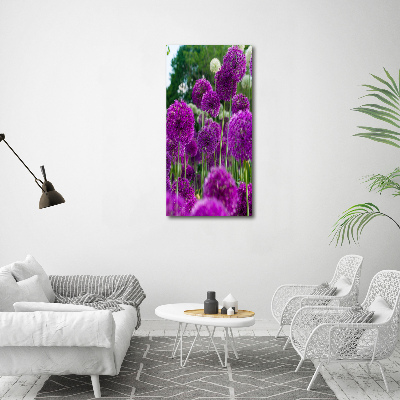 Tableau mural sur toile Fleurs d'ail