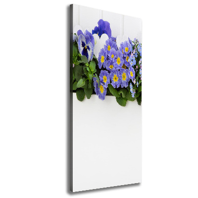 Tableau mural sur toile Fleurs violettes