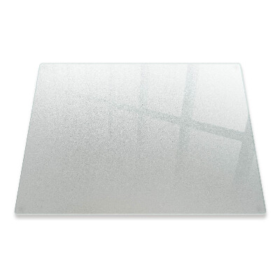 Protège plaque de cuisson rectangulaire semi-transparent