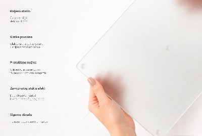 Protège plaque de cuisson rectangulaire semi-transparent