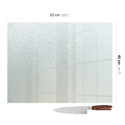 Protège plaque de cuisson rectangulaire semi-transparent