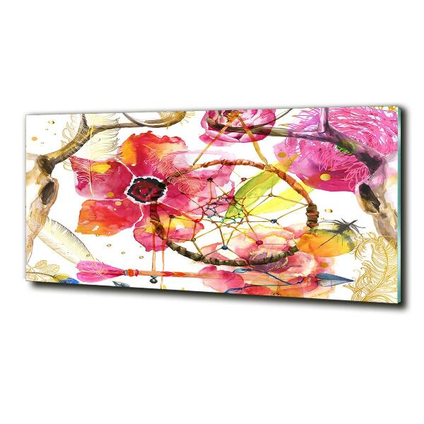 Tableau sur verre Fleurs de cerisier