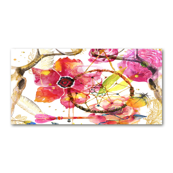 Tableau sur verre Fleurs de cerisier