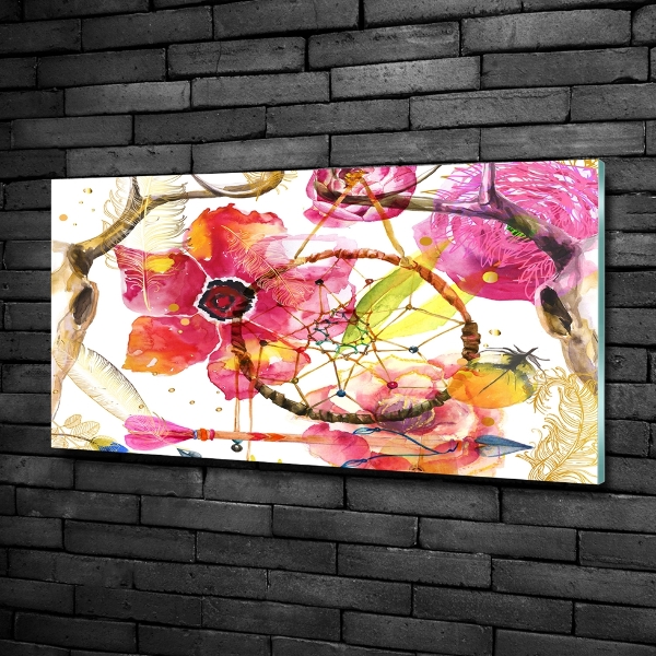 Tableau sur verre Fleurs de cerisier