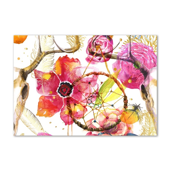 Tableau sur verre Fleurs de cerisier