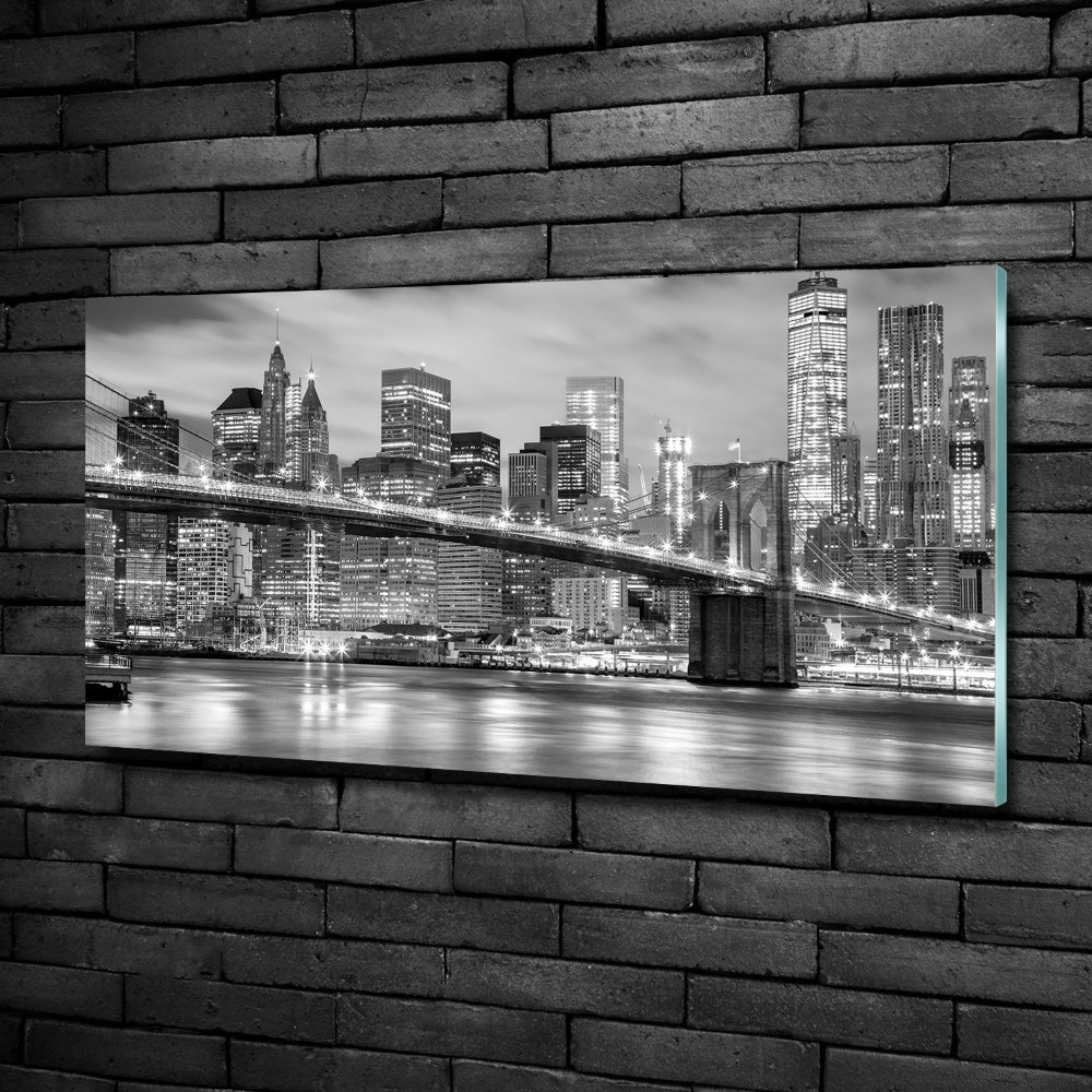 Tableau photo sur verre Manhattan New York USA