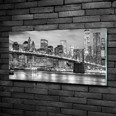 Tableau photo sur verre Manhattan New York USA