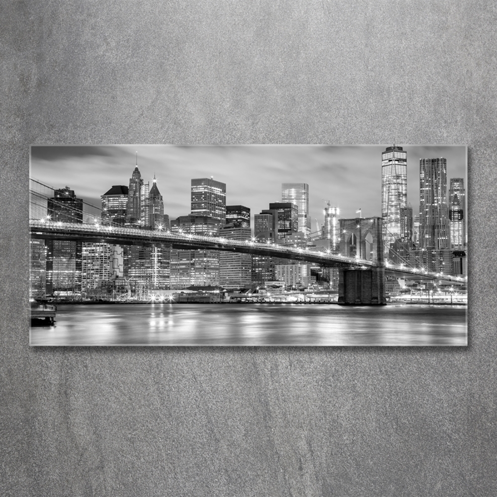 Tableau photo sur verre Manhattan New York USA