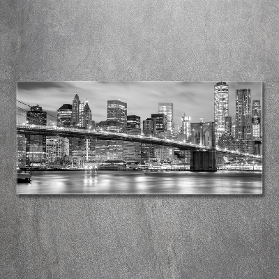 Tableau photo sur verre Manhattan New York USA