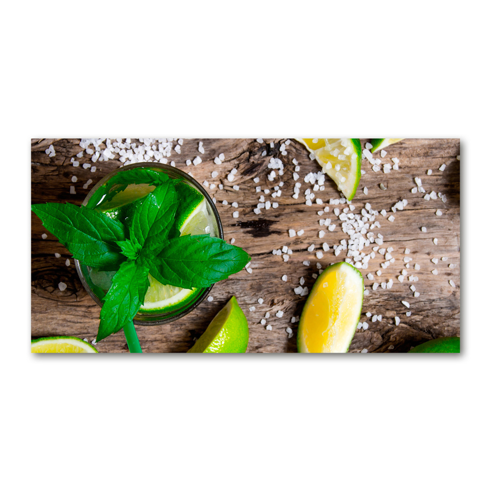 Tableau sur verre Mojito