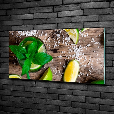 Tableau sur verre Mojito