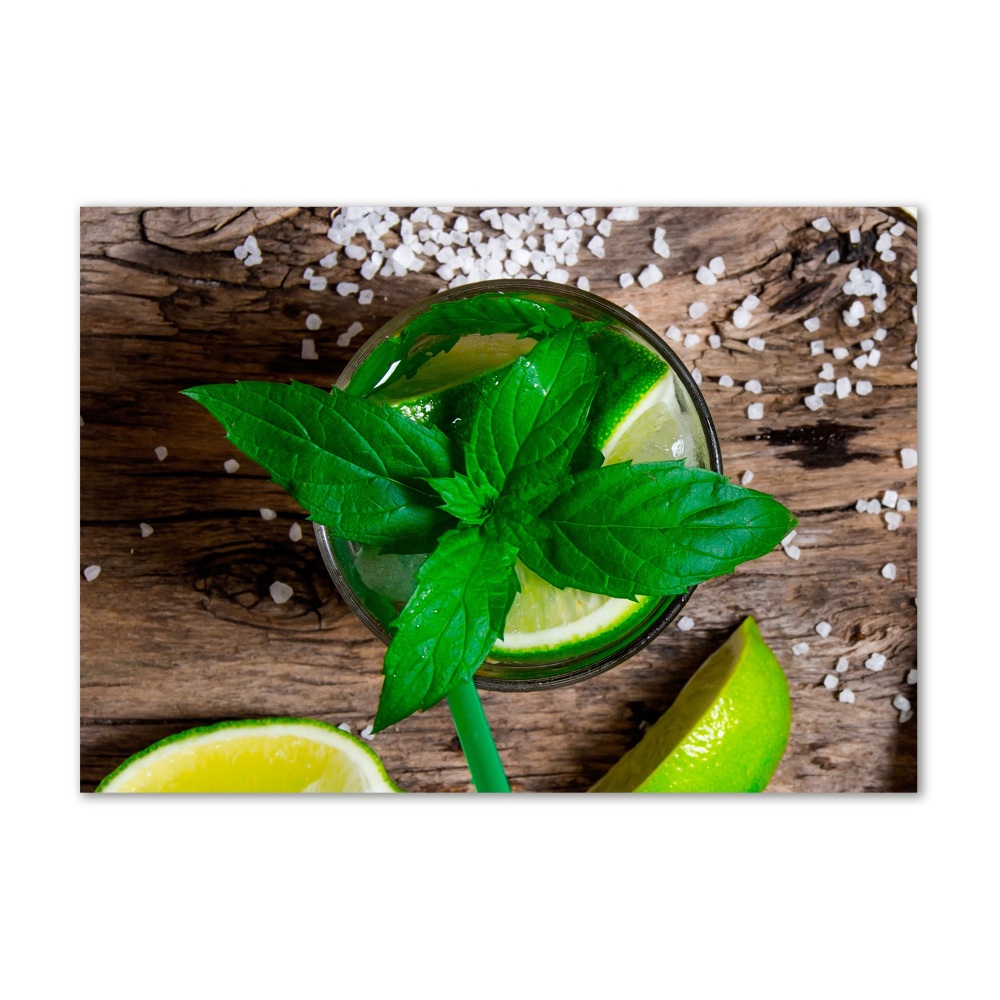 Tableau sur verre Mojito