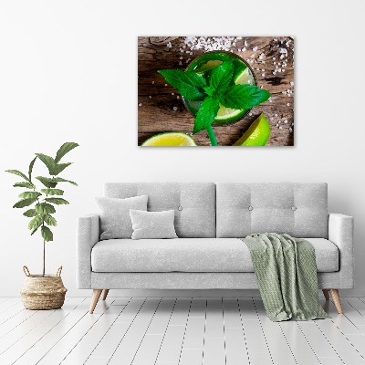 Tableau sur verre Mojito