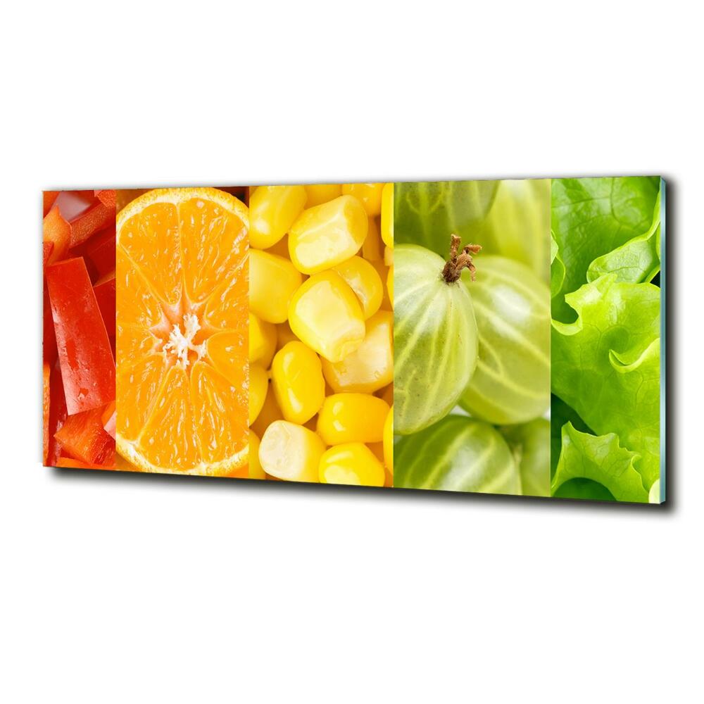 Tableau en verre Fruits et légumes