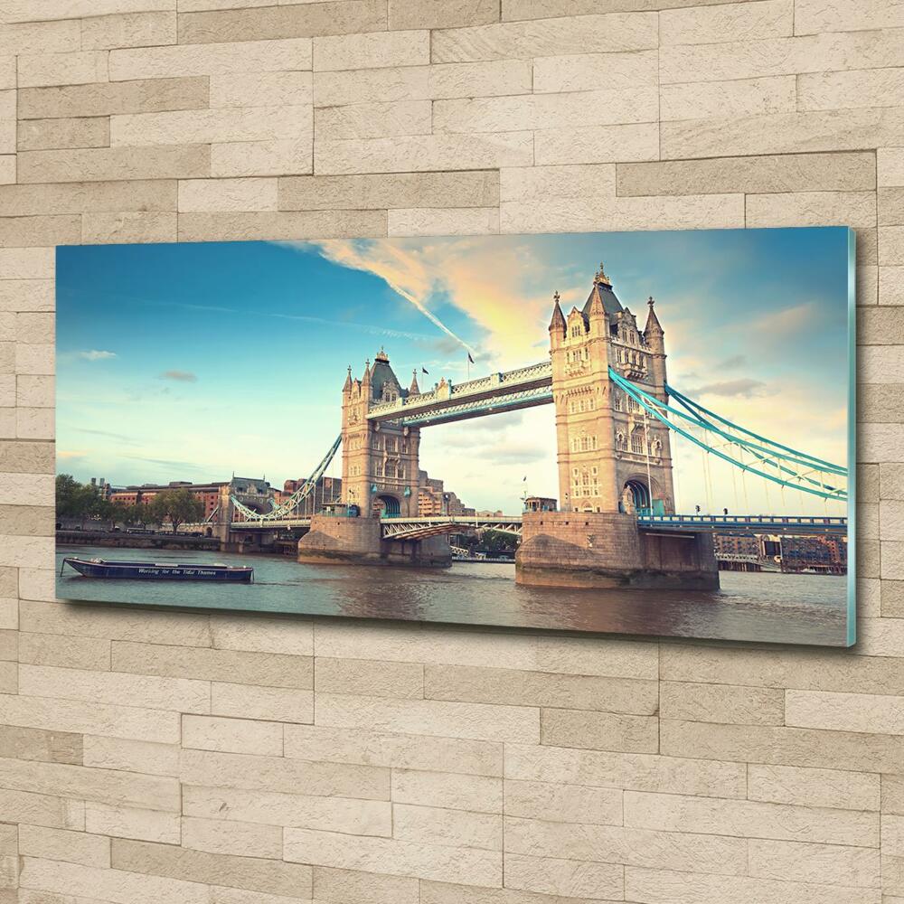 Tableau en verre Tower Bridge Londres