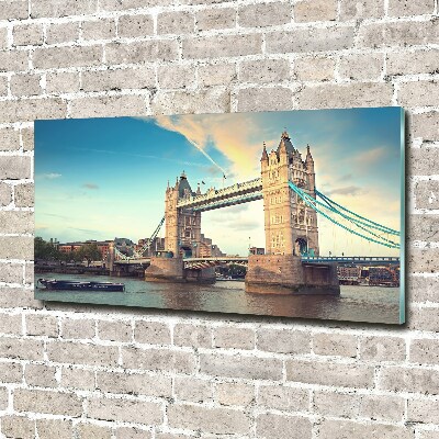 Tableau en verre Tower Bridge Londres