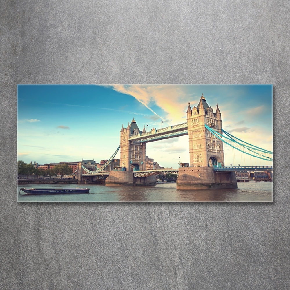 Tableau en verre Tower Bridge Londres