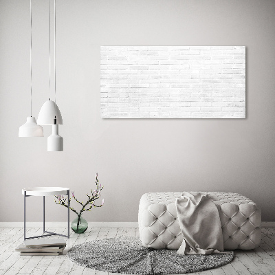 Tableau imprimé sur verre Mur en briques