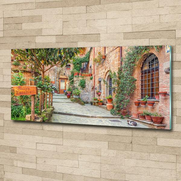 Tableau en verre Rue de l'Italie