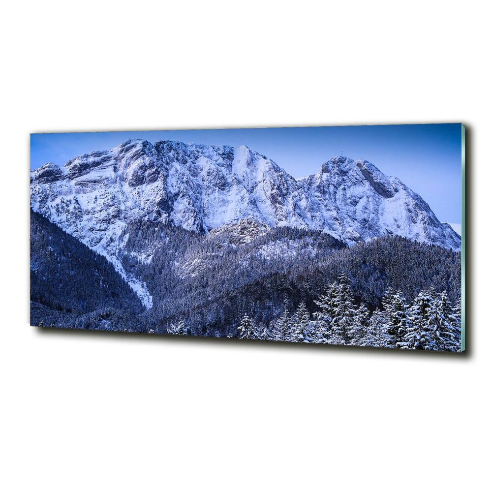 Tableau verre imprimé Giewont Tatry