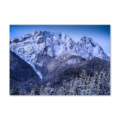 Tableau verre imprimé Giewont Tatry