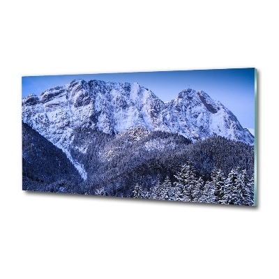 Tableau verre imprimé Giewont Tatry