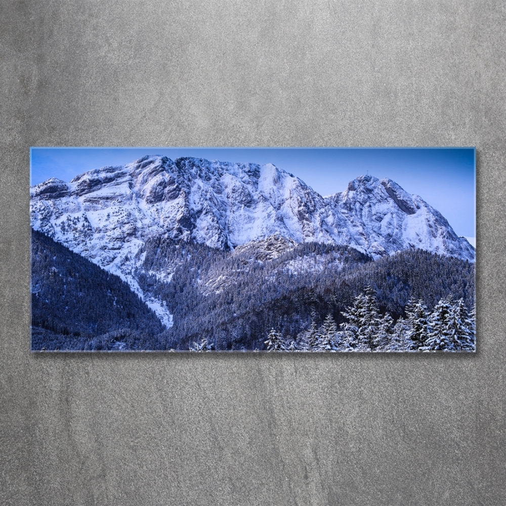 Tableau verre imprimé Giewont Tatry