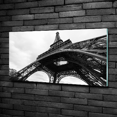 Tableau en verre Tour Eiffel Paris France