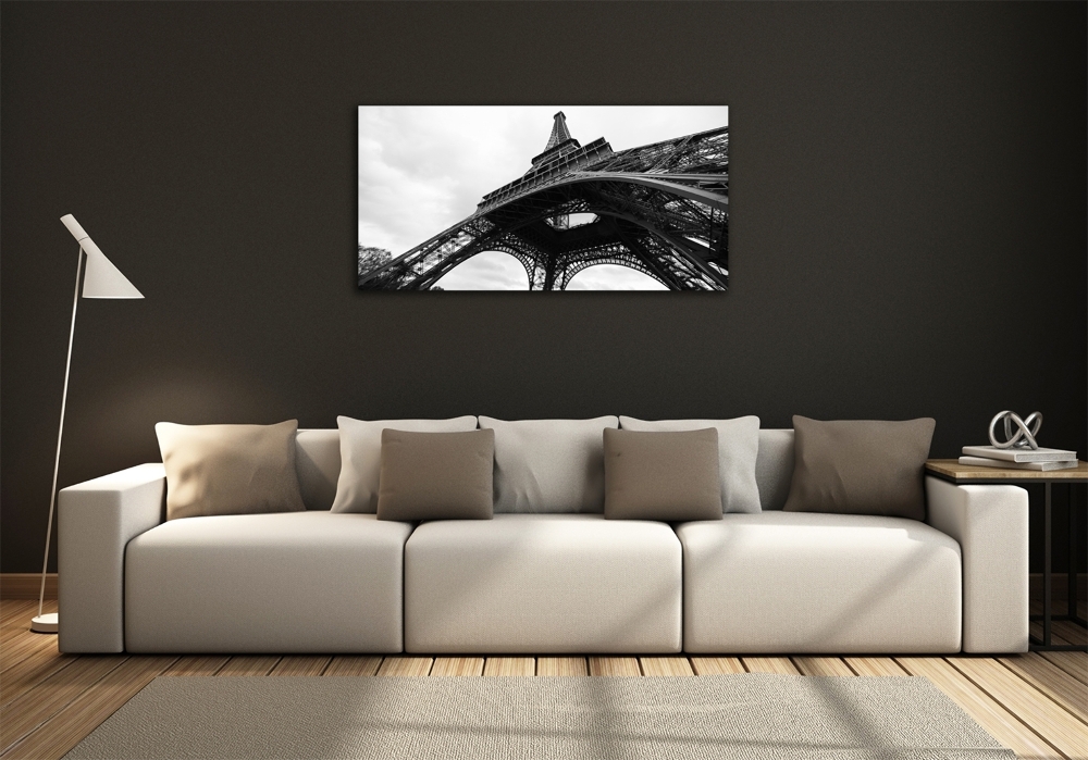 Tableau en verre Tour Eiffel Paris France