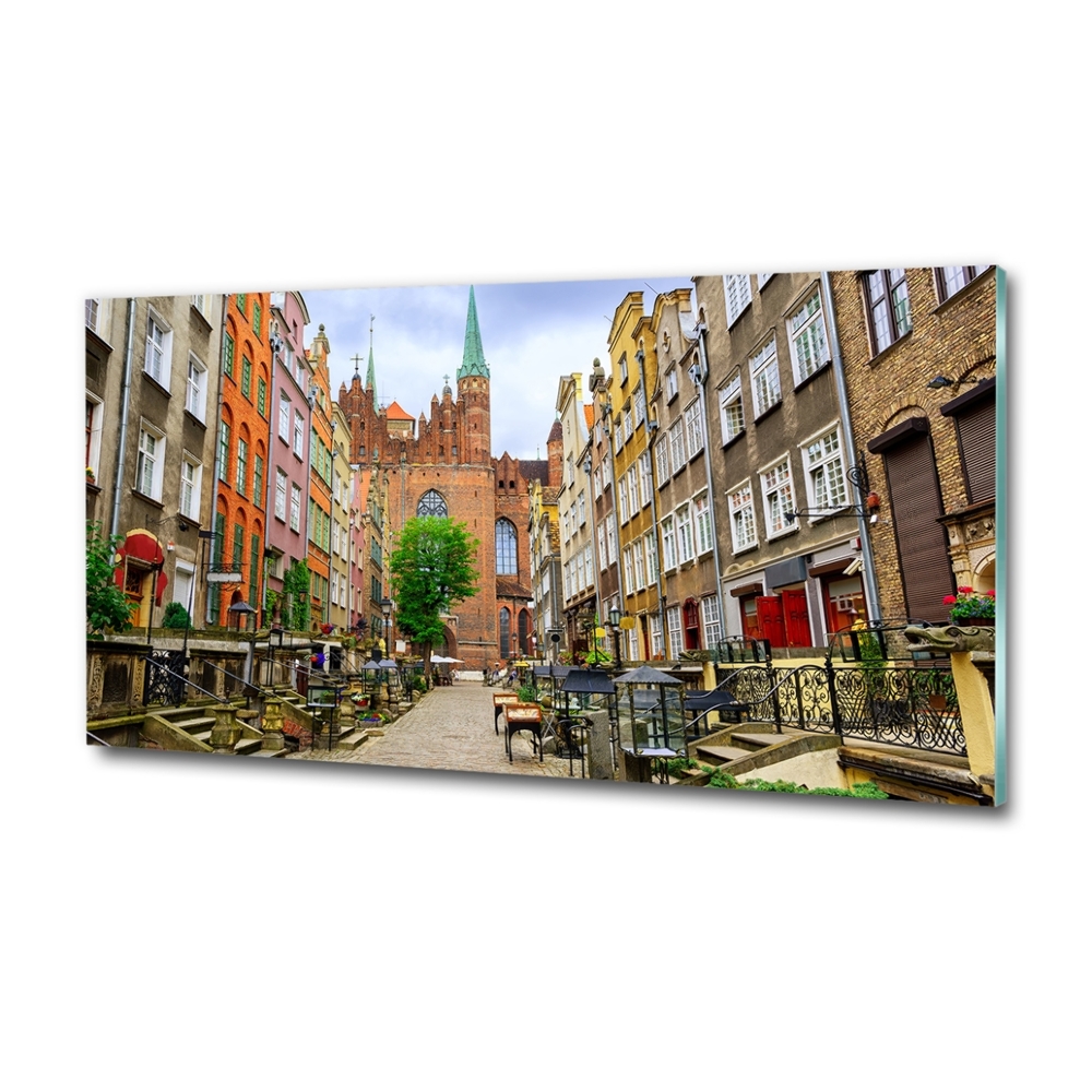 Tableau photo sur verre Gdansk Pologne