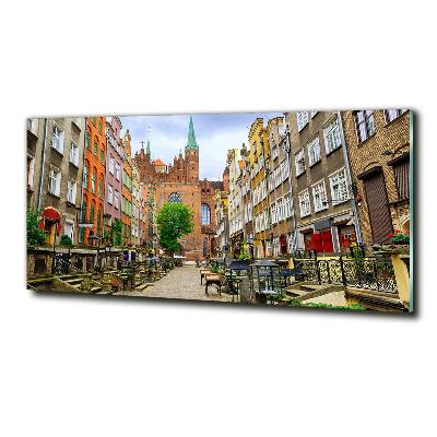 Tableau photo sur verre Gdansk Pologne