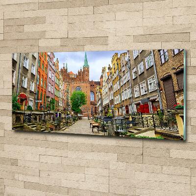 Tableau photo sur verre Gdansk Pologne