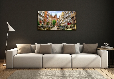 Tableau photo sur verre Gdansk Pologne