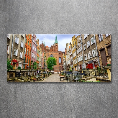 Tableau photo sur verre Gdansk Pologne