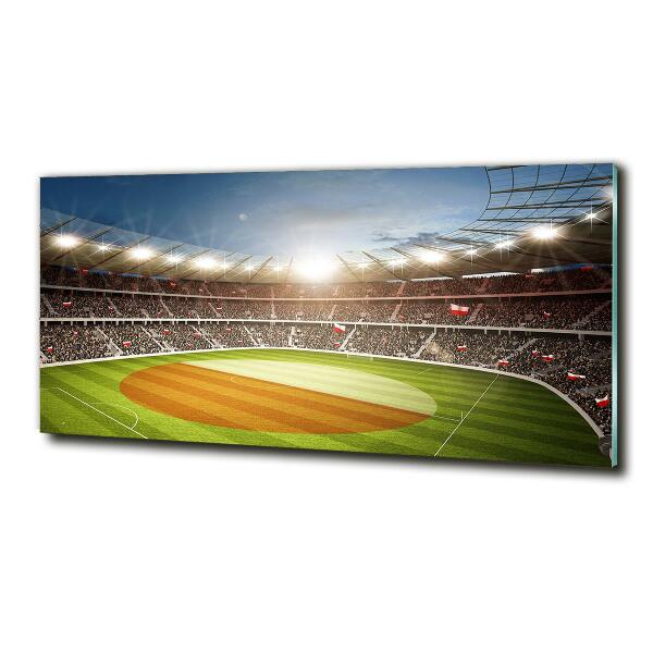 Tableau imprimé sur verre Stade Pologne