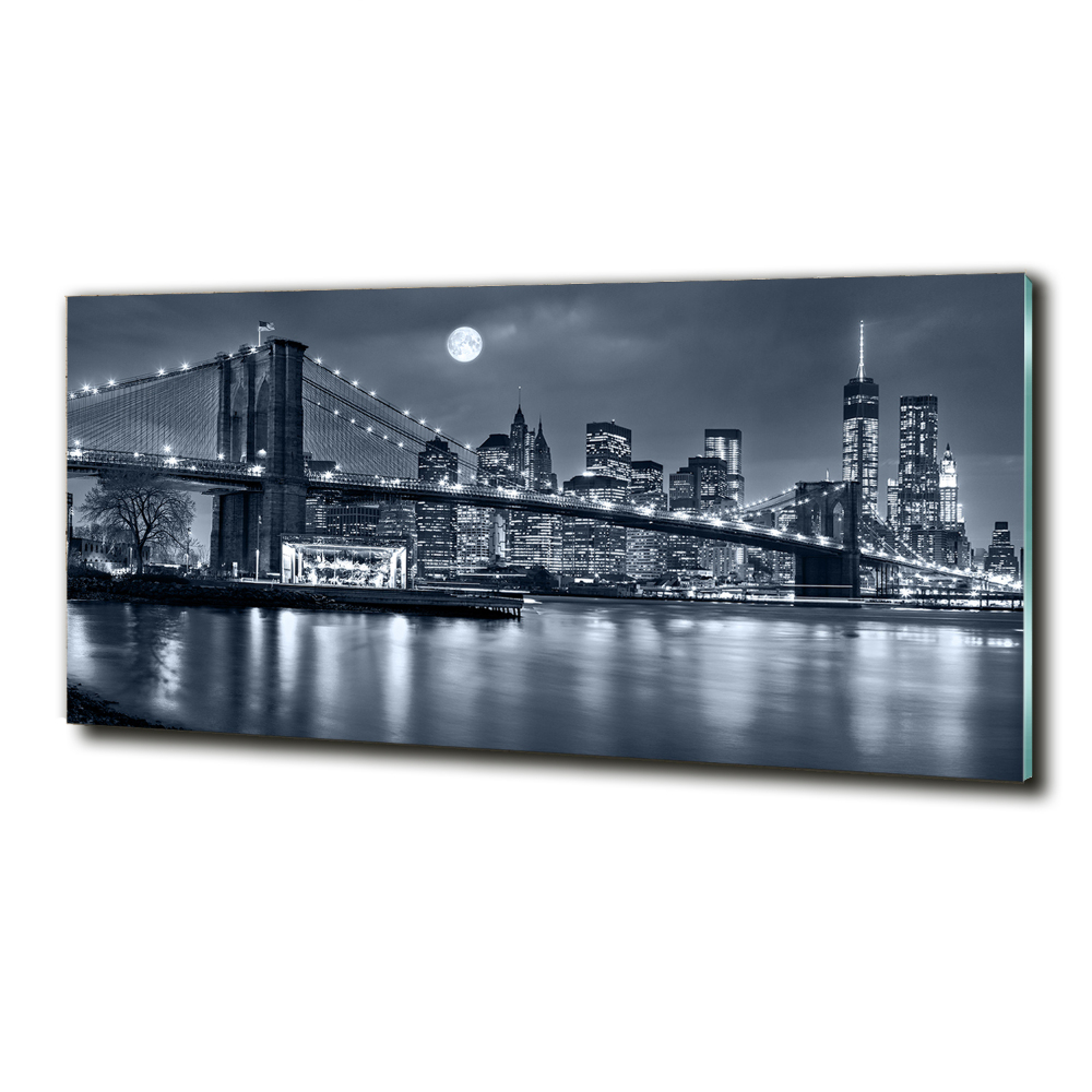 Tableau sur verre Manhattan New York