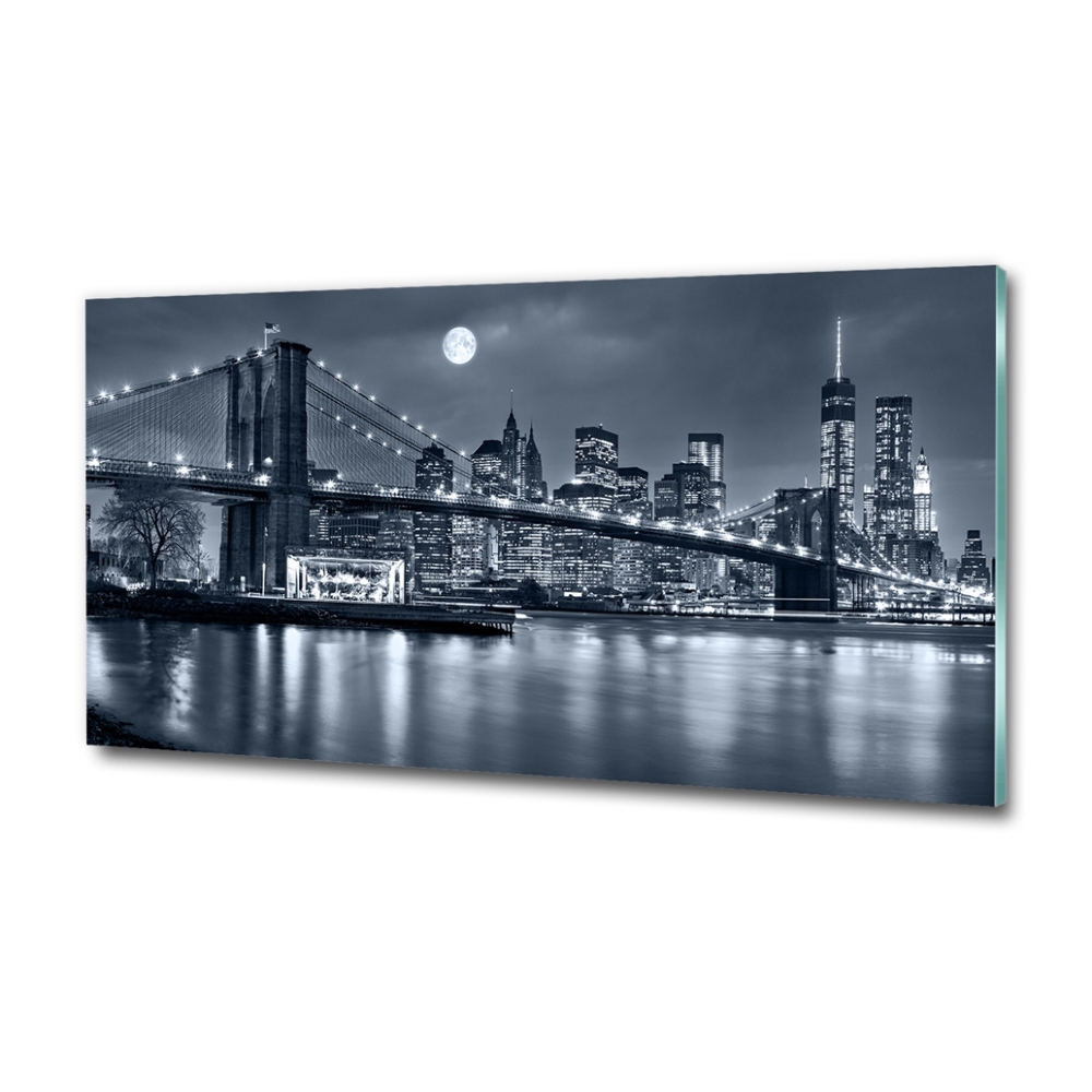 Tableau sur verre Manhattan New York