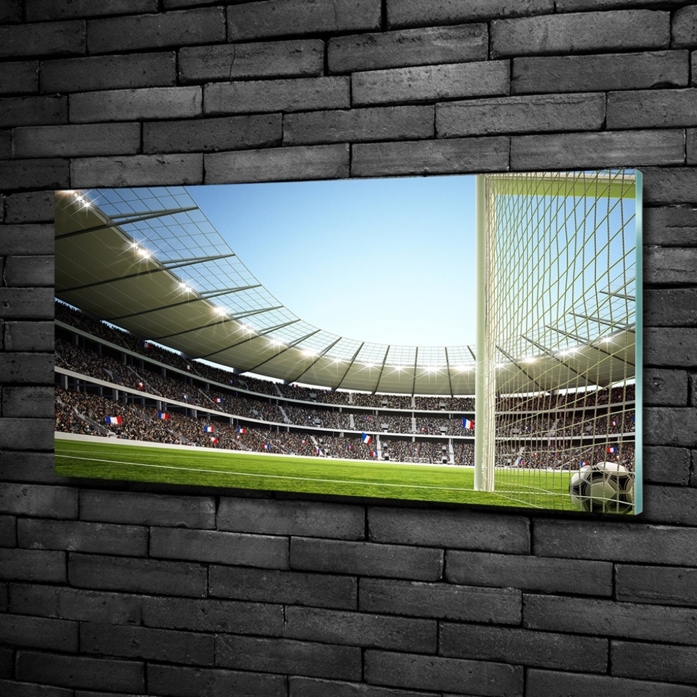 Tableau sur verre Stade France