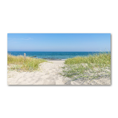 Tableau en verre Dunes côtières