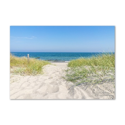 Tableau en verre Dunes côtières