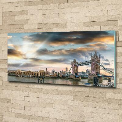 Tableau sur verre Tower Bridge Londres