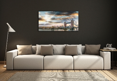 Tableau sur verre Tower Bridge Londres