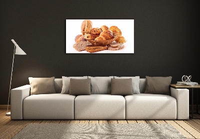 Tableau photo sur verre Produits de boulangerie